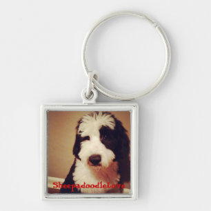 Sheepadoodle Items Key Ring