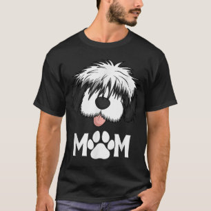 Sheepadoodle Mum Dog Mother Gift Idea for Mother's T-Shirt