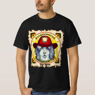 Sheepdog Firefighter T-Shirt
