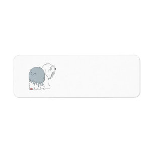 sheepdog Label Return Address Label