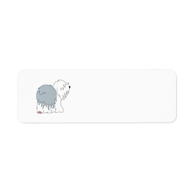 sheepdog Label Return Address Label (Front)