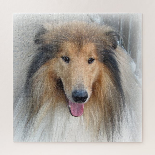 Sheepdog Portrait Jigsaw Puzzle (Vertical)