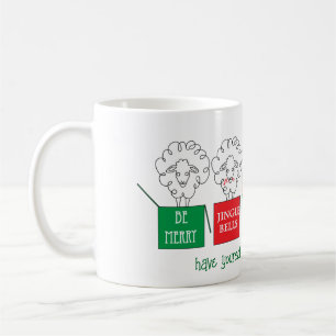 Sheepish Holiday Coffee Mug