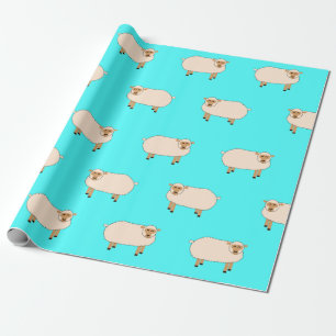 Sheepish Wrapping Paper