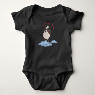Sheepishly in Love Baby Bodysuit