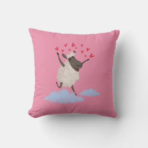Sheepishly in Love Cushion