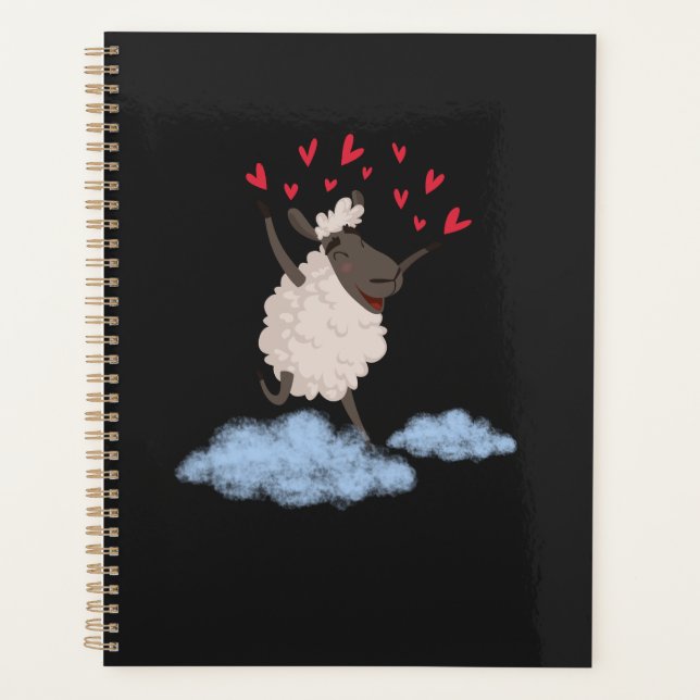 Sheepishly in Love Planner (Front)
