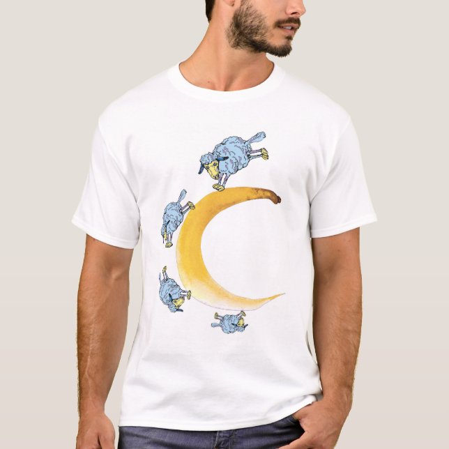 Sheeps and Moon T-Shirt (Front)