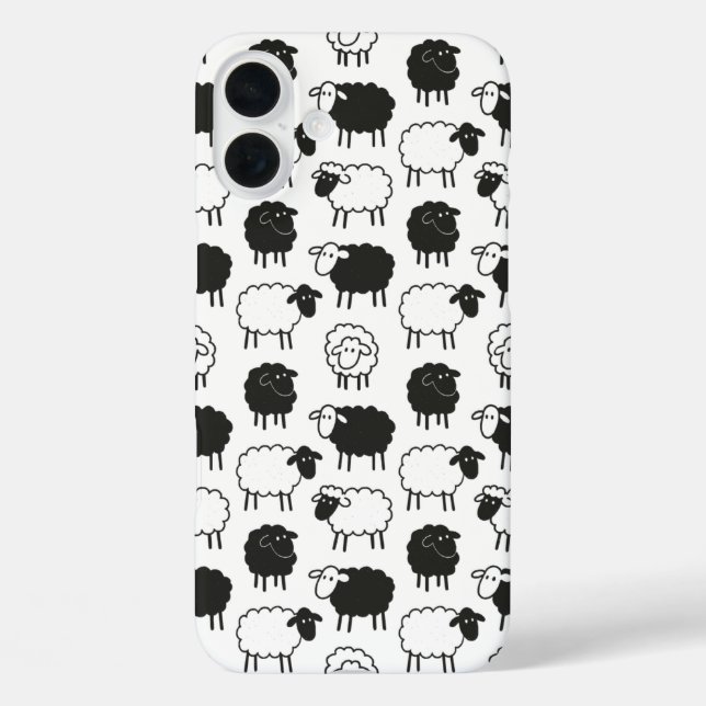Sheeps Case-Mate iPhone Case (Back)