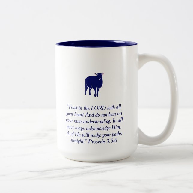 SheepsFaith, Two-tone Coffee Mug (Right)