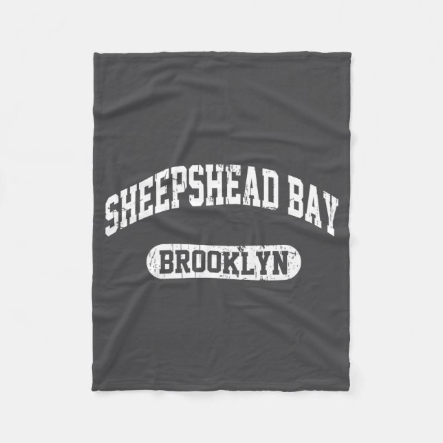 Sheepshead Bay Brooklyn _1  Fleece Blanket (Front)