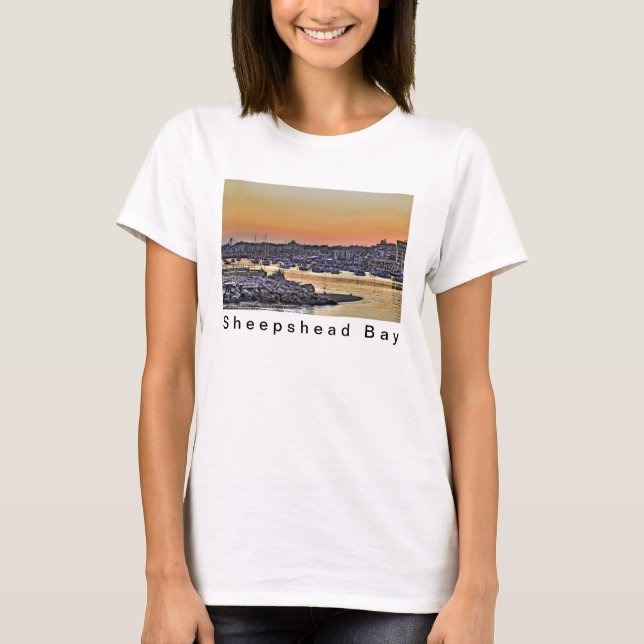 Sheepshead Bay, Brooklyn NY T-Shirt (Front)