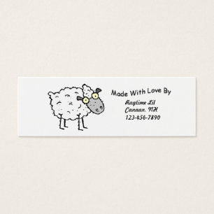 Sheepy Fabric Tags