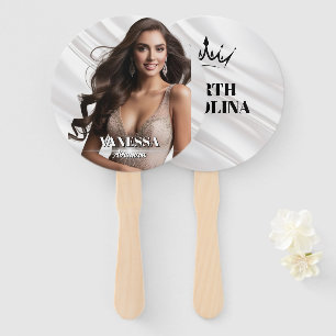 Sheer Elegance Ultimate Pageant Paddle Fans