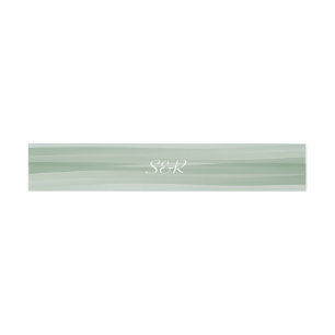 Sheer Myst Belly Band Invitation Belly Band