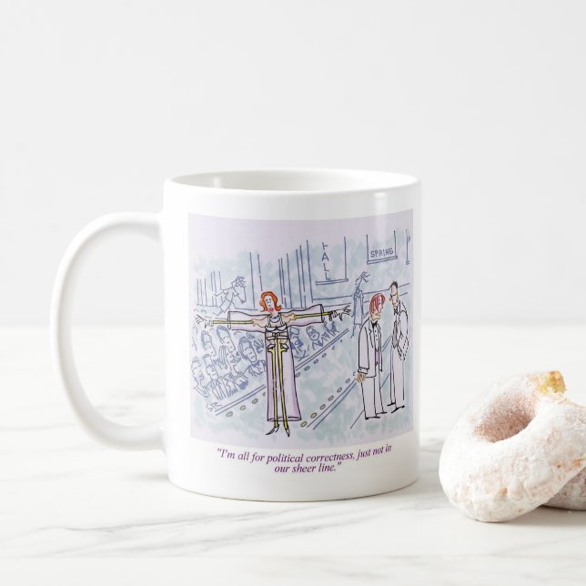Sheer PC mug (With Donut)