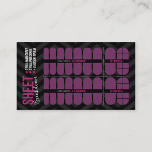 Sheet Breakdown Anatomy of a Sheet Business Cards