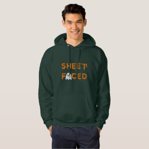 Sheet Faced Orange Hoodie