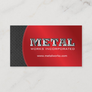 SHEET METAL WORKER BUSINESS CARD