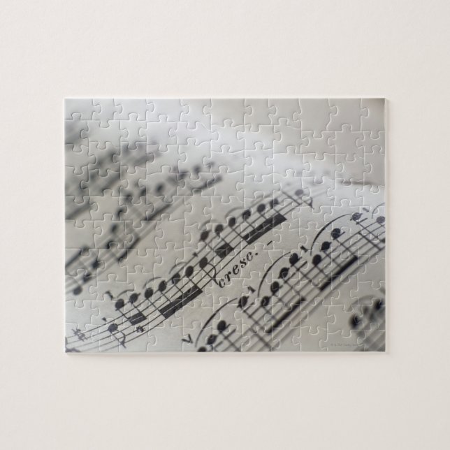 Sheet Music 9 Jigsaw Puzzle (Horizontal)