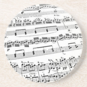 Sheet Music Coaster