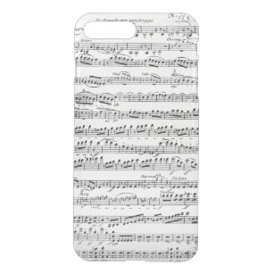 Sheet Music for the Overture to 'Egmont' iPhone 8 Plus/7 Plus Case