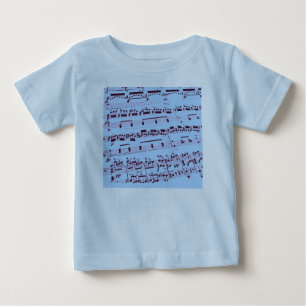 Sheet Music/Glee Club Baby T-Shirt