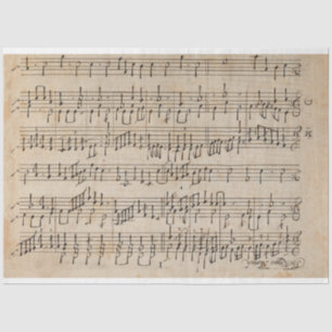 Sheet Music Junk Journal Background