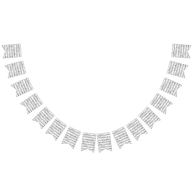 Sheet Music Notes         Bunting (All)