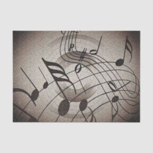 Sheet Music Notes Musician Decoupage