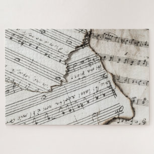 sheet music puzzle