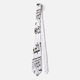 sheet music tie