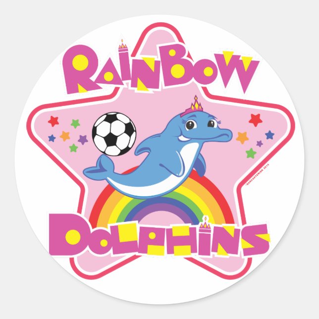 Sheet of 6 Classic 3" Round Stickers (Front)