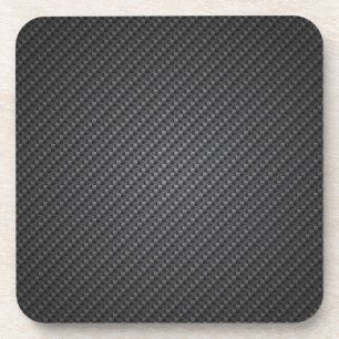 Sheet Of Carbon Fibre Texture Coaster