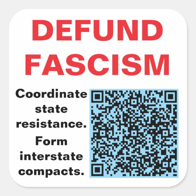 Sheet of six 3 inch, square stickers. square sticker (Front)