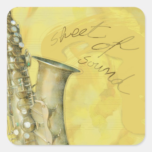 Sheet of sound, sticker (Front)