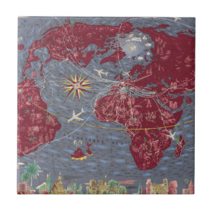 Sheets 1-8: Air France Ceramic Tile