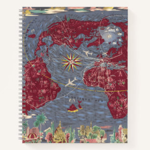 Sheets 1-8: Air France Notebook