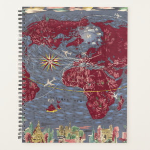 Sheets 1-8: Air France Planner