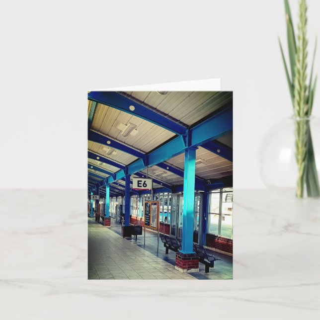 Sheffield bus station card (Front)