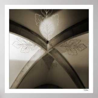 Sheffield Cathedral vaults Poster