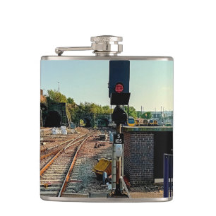 Sheffield depot hip flask