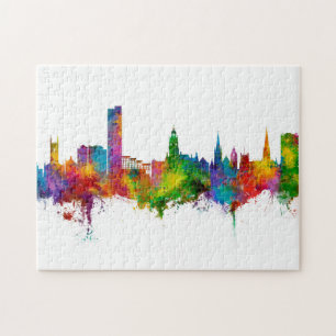 Sheffield England Skyline Jigsaw Puzzle