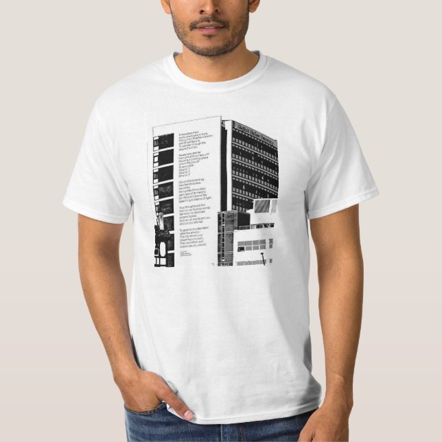 Sheffield Hallam Andrew Motion Poem T-Shirt (Front)