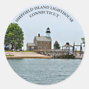 Sheffield Island Lighthouse, Connecticut Stickers