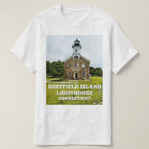 Sheffield Island Lighthouse, Connecticut T-Shirt