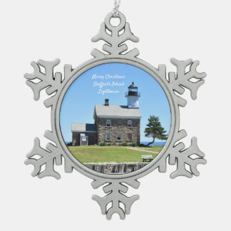 Sheffield Island Lighthouse ornament