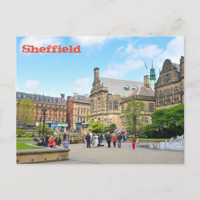 Sheffield Postcard (Front)
