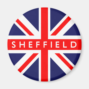 Sheffield UK Flag Magnet