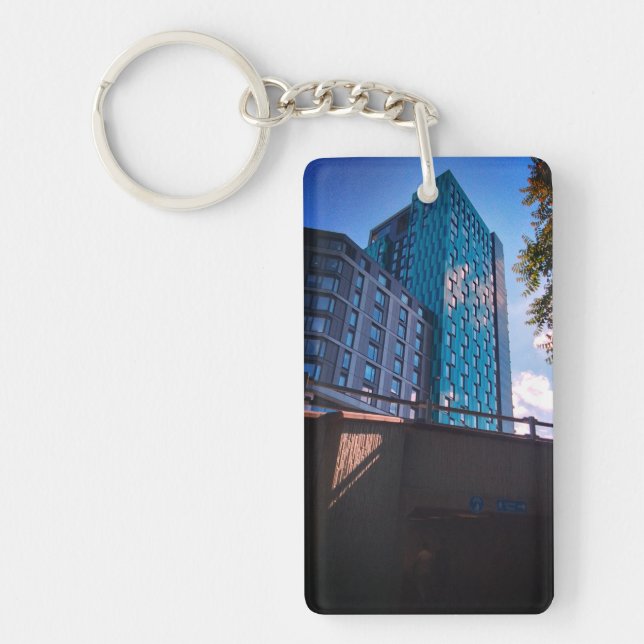 Sheffield under path key ring (Front)